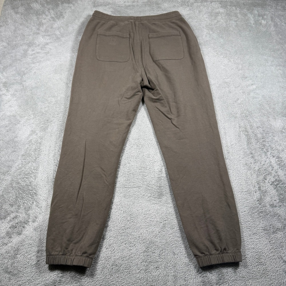 Vuori Laguna Lounge Pant 2.0 Women Small Brown Joggers VW437 Organic Cotton - Picture 2 of 8
